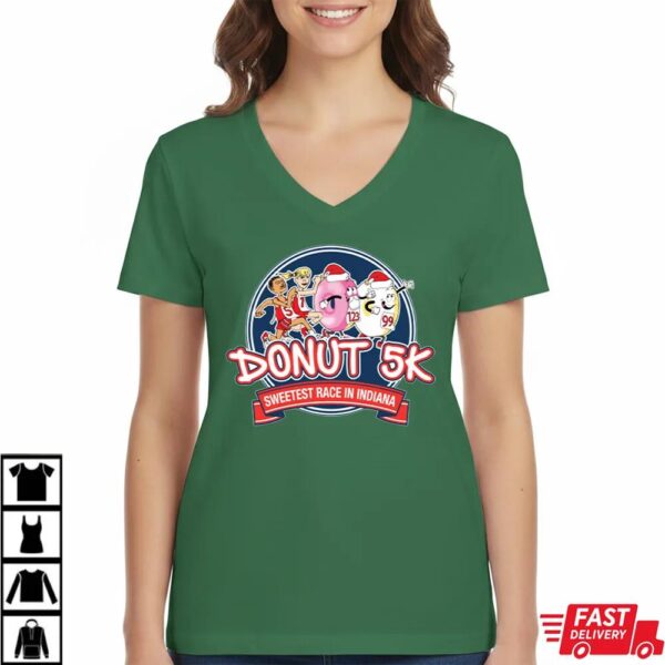 The Donut 5K Holiday Run Walk Shirt