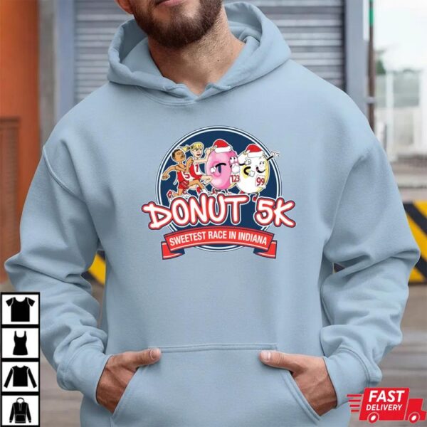 The Donut 5K Holiday Run Walk Shirt