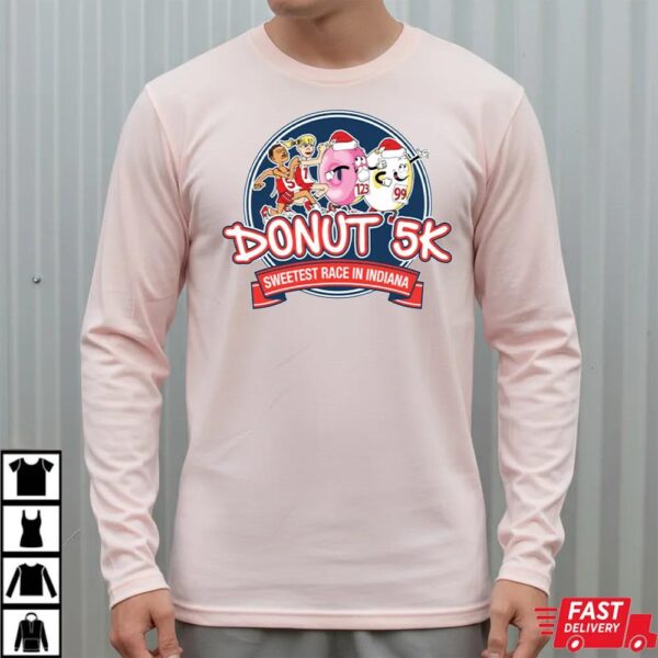 The Donut 5K Holiday Run Walk Shirt