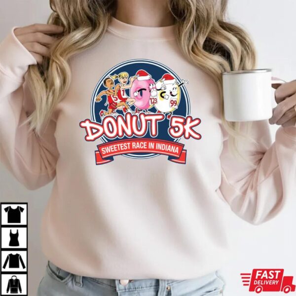 The Donut 5K Holiday Run Walk Shirt