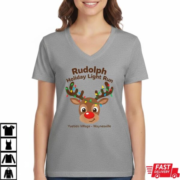 Rudolph Holiday Light Run Shirt