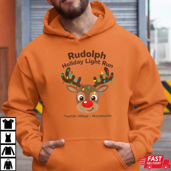 Rudolph Holiday Light Run Shirt