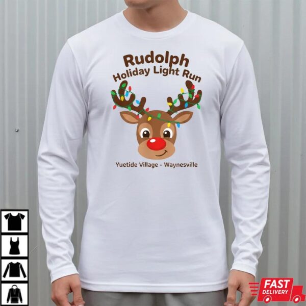 Rudolph Holiday Light Run Shirt