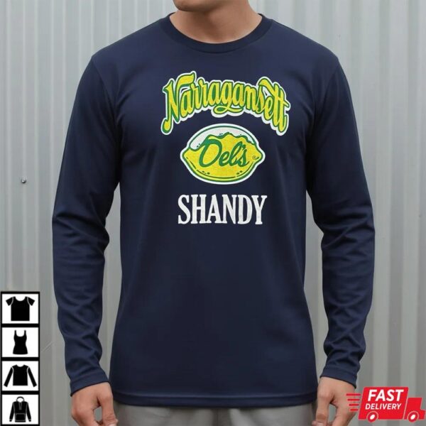 Narragansett Del’s Shandy Beer Shirt Narragansett Del’s Shandy Beer Shirt