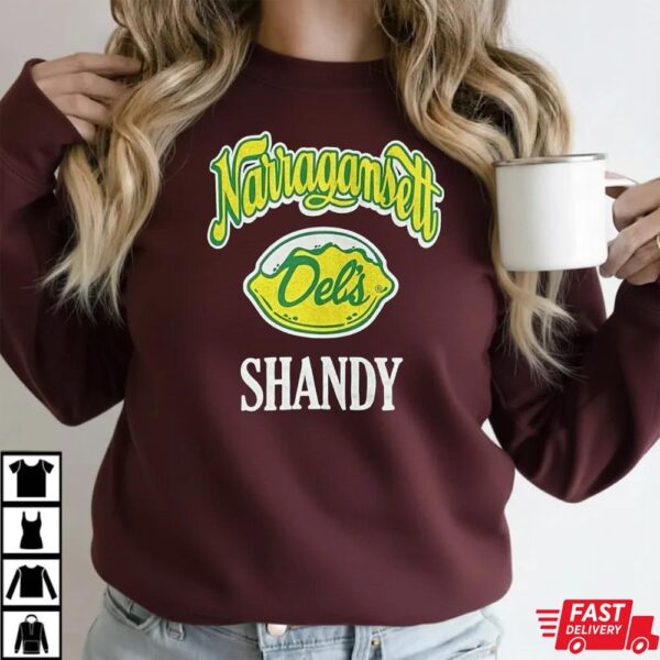 Narragansett Del’s Shandy Beer Shirt Narragansett Del’s Shandy Beer Shirt