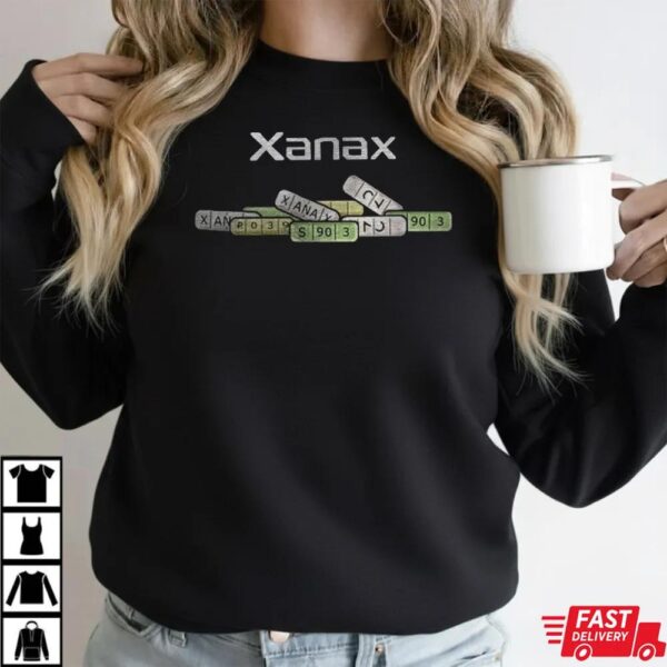 Xanax Bars Funny Shirt Xanax Bars Funny Shirt