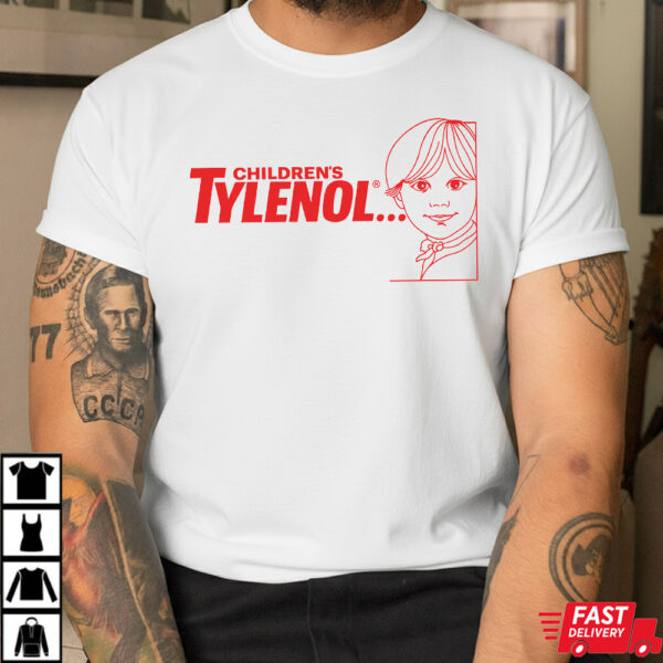 Vintage Rare Children’s Tylenol Promo Medicine T-shirt