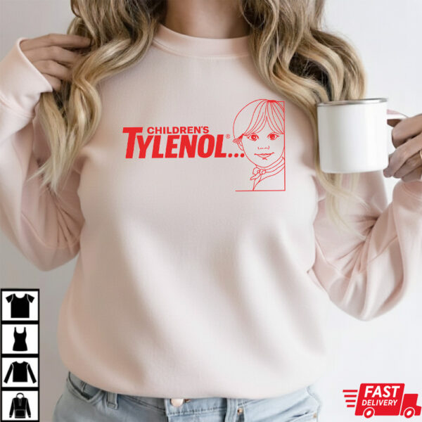 Vintage Rare Children’s Tylenol Promo Medicine T-shirt