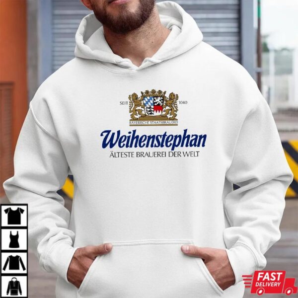Weihenstephan Cool Coat Of Arms Beer Brewery Logo T-Shirt Weihenstephan Cool Coat Of Arms Beer Brewery Logo T-Shirt