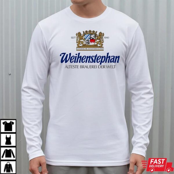 Weihenstephan Cool Coat Of Arms Beer Brewery Logo T-Shirt Weihenstephan Cool Coat Of Arms Beer Brewery Logo T-Shirt