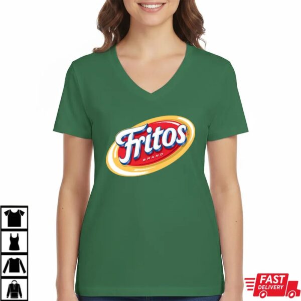 Fritos Popular Snack Food Chips Tortillas Logo T-Shirt Fritos Popular Snack Food Chips Tortillas Logo T-Shirt