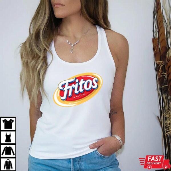 Fritos Popular Snack Food Chips Tortillas Logo T-Shirt Fritos Popular Snack Food Chips Tortillas Logo T-Shirt