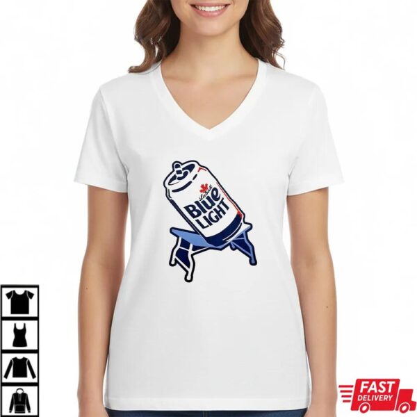 Labatt Blue Light Buffalo Bills Backer Mafia Break Table Beer Shirt