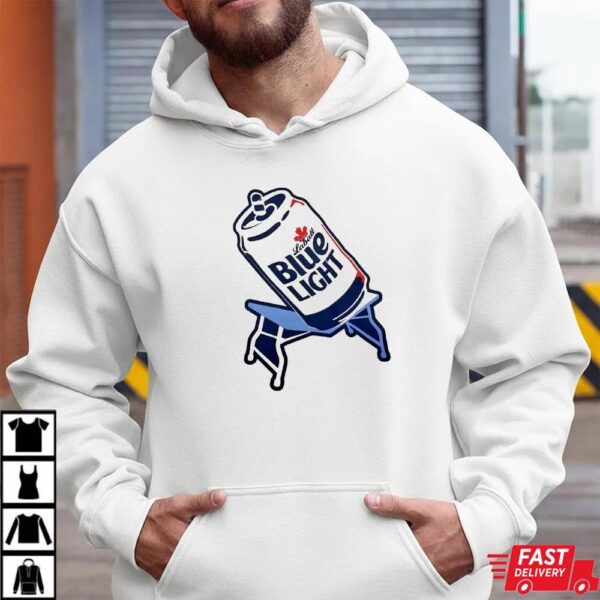 Labatt Blue Light Buffalo Bills Backer Mafia Break Table Beer Shirt
