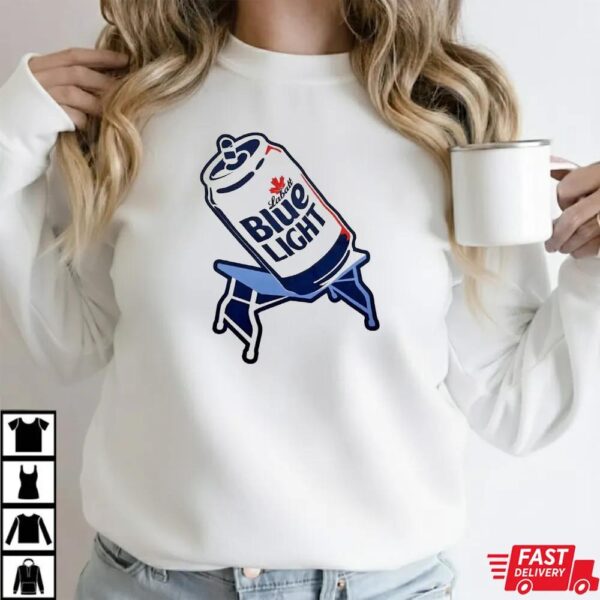 Labatt Blue Light Buffalo Bills Backer Mafia Break Table Beer Shirt