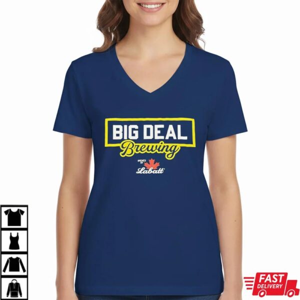 Barstool Sports Spittin Chiclets Big Deal Brewing By Labatt Shirt