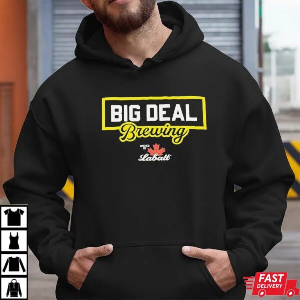 Barstool Sports Spittin Chiclets Big Deal Brewing By Labatt Shirt