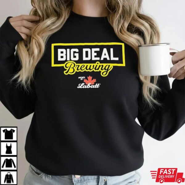 Barstool Sports Spittin Chiclets Big Deal Brewing By Labatt Shirt