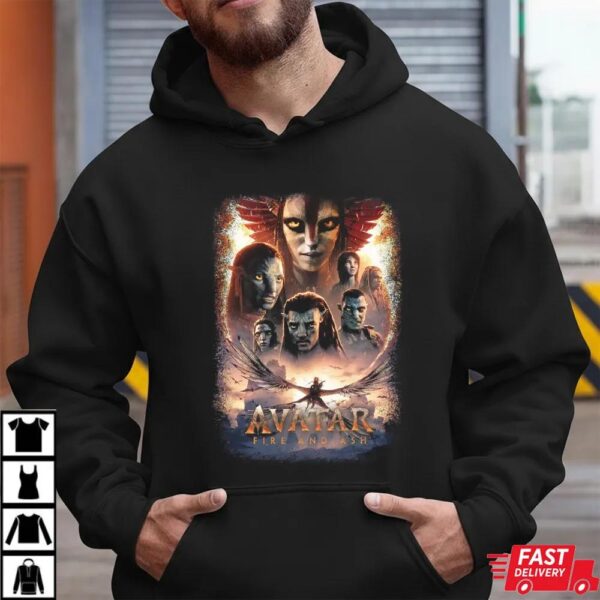 Avatar Movie Fire And Ash Colors Shirt