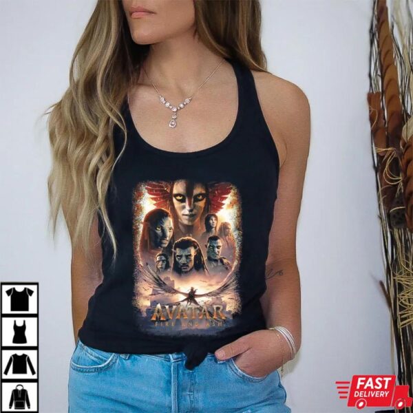 Avatar Movie Fire And Ash Colors Shirt