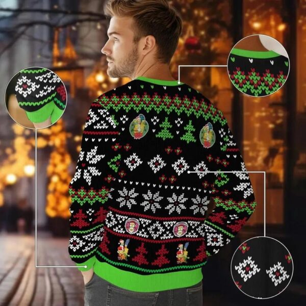 The Simpsons Ugly Christmas Sweater The Simpsons Ugly Christmas Sweater
