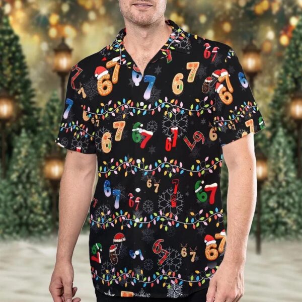 Six Seven Meme Christmas Hawaiian Shirt