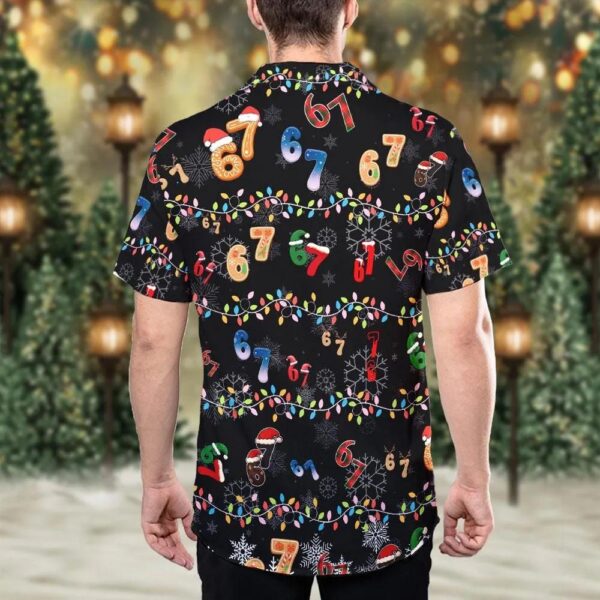 Six Seven Meme Christmas Hawaiian Shirt
