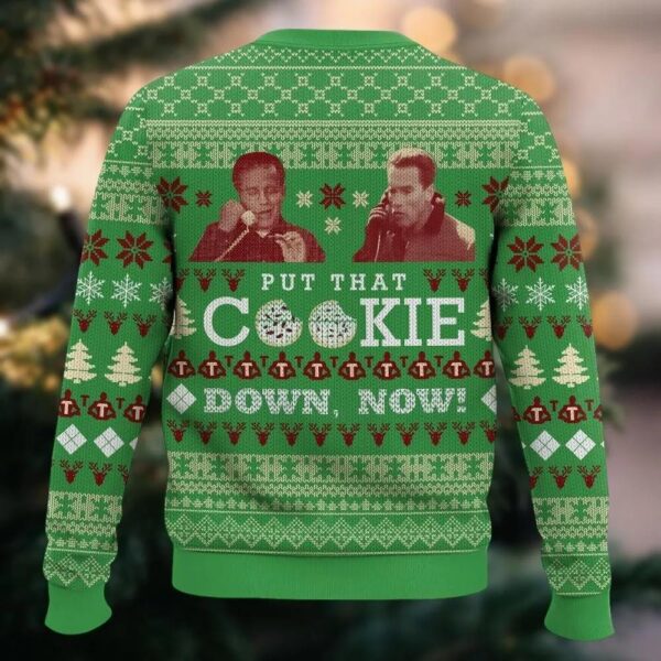 Put That Cookie Down Now Ugly Christmas Sweater Put That Cookie Down Now Ugly Christmas Sweater