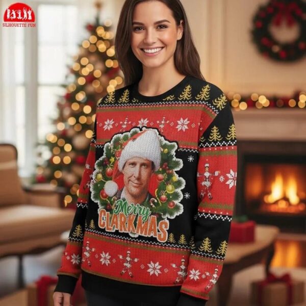 Clark Griswold National Lampoon’s Christmas Vacation Ugly Christmas Sweater Clark Griswold National Lampoon’s Christmas Vacation Ugly Christmas Sweater