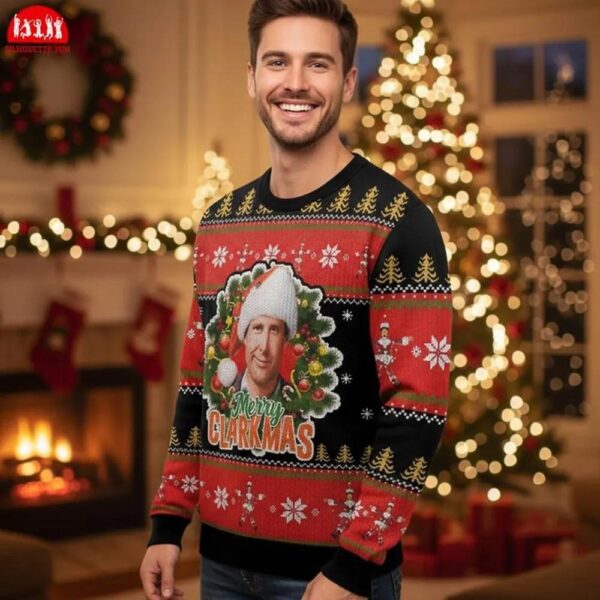Clark Griswold National Lampoon’s Christmas Vacation Ugly Christmas Sweater Clark Griswold National Lampoon’s Christmas Vacation Ugly Christmas Sweater