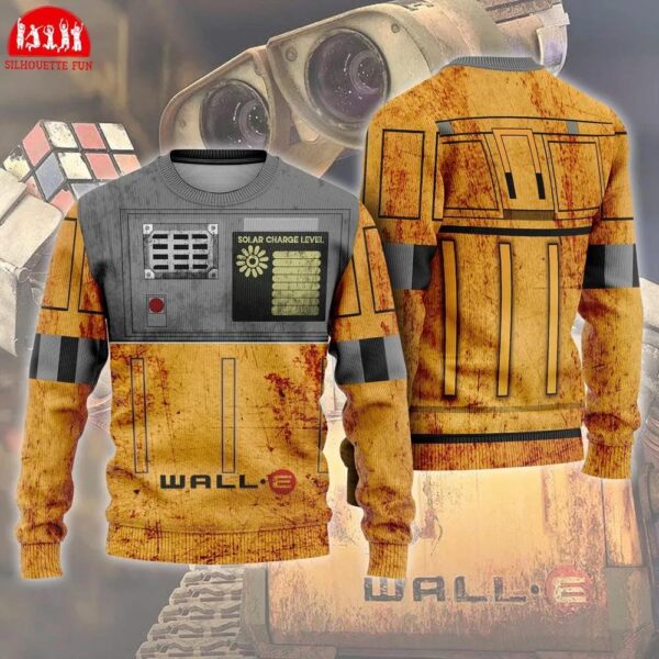 Wall-E Fictional Galaxy Robot 3D Full Over Print Hoodie
