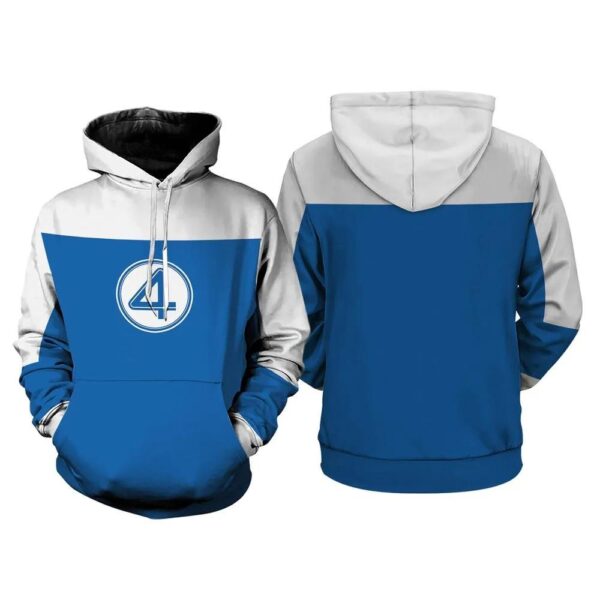 Fantastic Four 3D Costume Hoodie