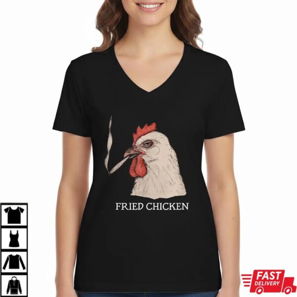 Fried Smoking Chicken 420 Marijuana Weed Shirt Fried Smoking Chicken 420 Marijuana Weed Shirt
