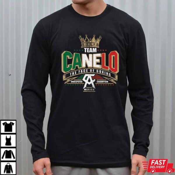 Team Canelo Alvarez Tee Mexico Champion Boxing T-Shirt Team Canelo Alvarez Tee Mexico Champion Boxing T-Shirt