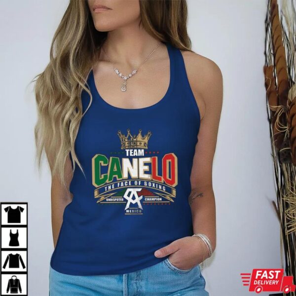 Team Canelo Alvarez Tee Mexico Champion Boxing T-Shirt Team Canelo Alvarez Tee Mexico Champion Boxing T-Shirt