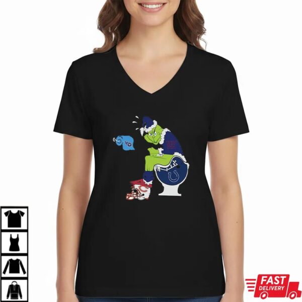 Funny NFL New York Giants Grinch Christmas Football Rivalry Shirt Funny NFL New York Giants Grinch Christmas Football Rivalry Shirt