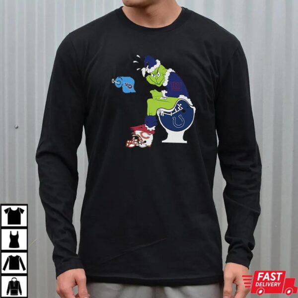 Funny NFL New York Giants Grinch Christmas Football Rivalry Shirt Funny NFL New York Giants Grinch Christmas Football Rivalry Shirt