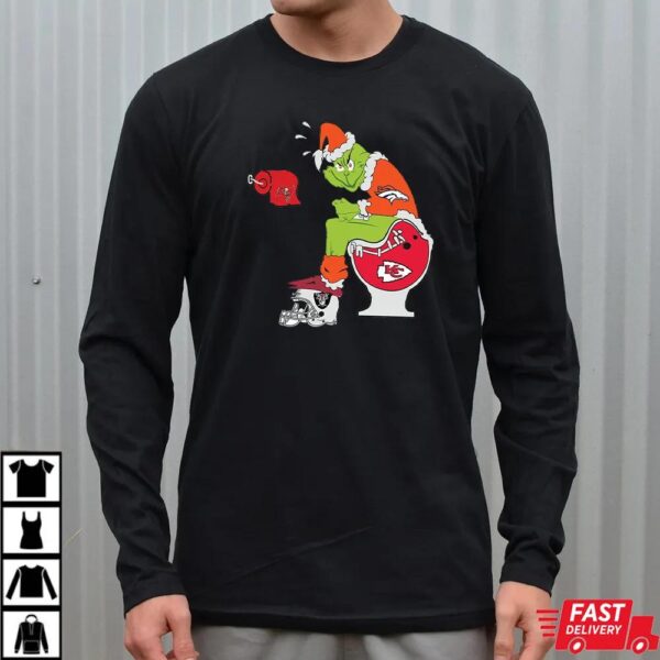 Funny NFL Denver Broncos Grinch Christmas Football Rivalry Shirt Funny NFL Denver Broncos Grinch Christmas Football Rivalry Shirt
