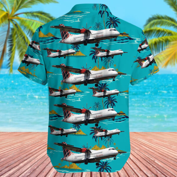 ATR 72-600 Loganair Airline Hawaiian Shirt
