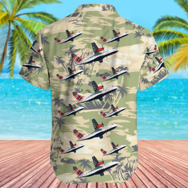 ATR 42-500 Loganair Airline Hawaiian Shirt
