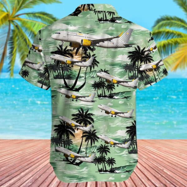 Airbus A320-271N Vueling Airline Hawaiian Shirt Airbus A320-271N Vueling Airline Hawaiian Shirt