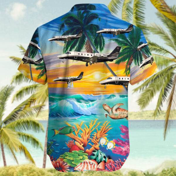 Cessna 560XL Citation XLS+ DC Aviation Hawaiian Shirt Cessna 560XL Citation XLS+ DC Aviation Hawaiian Shirt