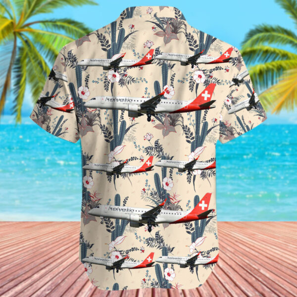 Embraer ERJ-190-100LR Helvetic Airways Hawaiian Shirt
