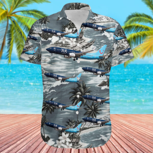 Boeing 737-86J TUIfly Airlines Hawaiian Shirt