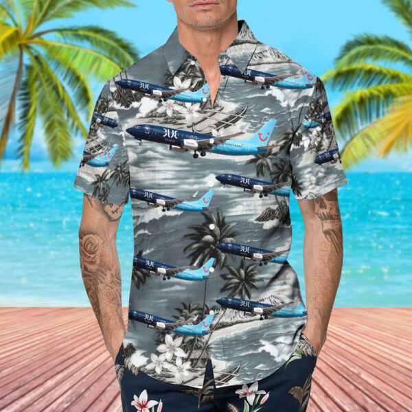 Boeing 737-86J TUIfly Airlines Hawaiian Shirt