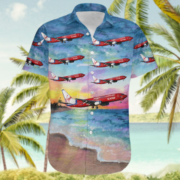Boeing 737-82R Virgin Blue Airlines Hawaiian Shirt