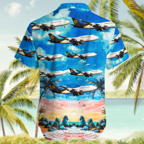 Boeing 747-45E(BCF) United Parcel Service (UPS) Hawaiian Shirt