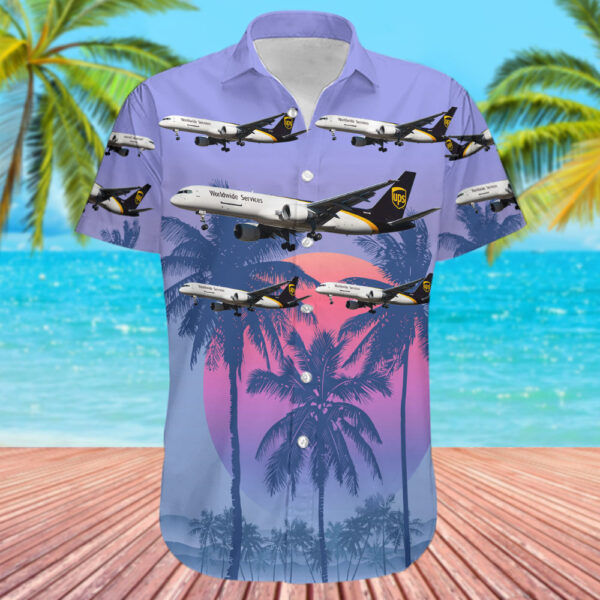 Boeing 757-24A(PF) United Parcel Service (UPS) Hawaiian Shirt Boeing 757-24A(PF) United Parcel Service (UPS) Hawaiian Shirt