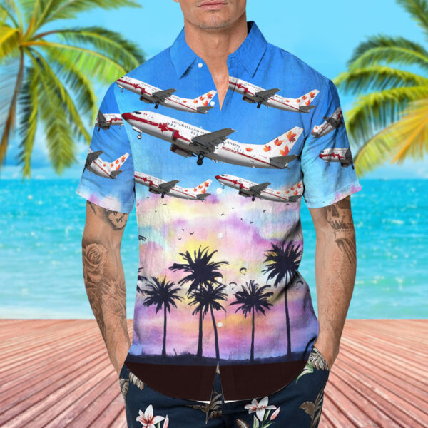 Boeing 737-53A Skyservice Business Aviation Hawaiian Shirt Boeing 737-53A Skyservice Business Aviation Hawaiian Shirt