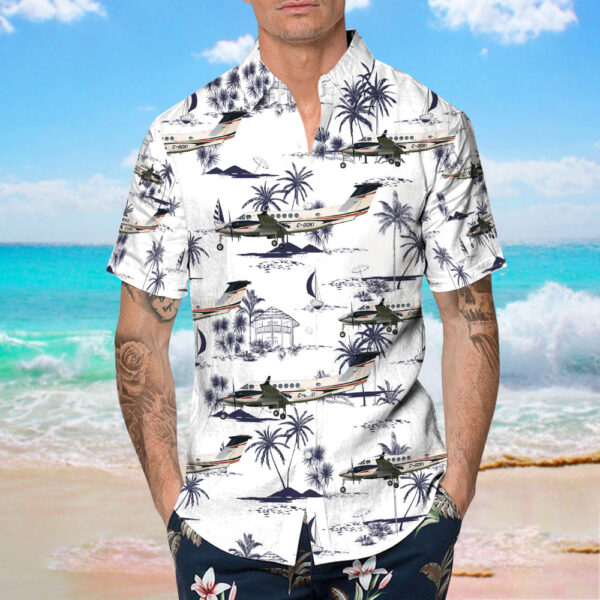 Beechcraft B300 King Air 350i Skyservice Business Aviation Hawaiian Shirt